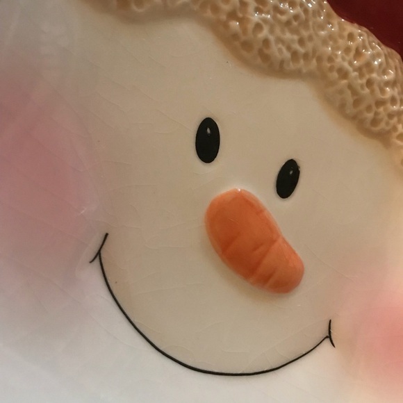 Home Interiors Snowman Christmas Serving Plates (3 Piece Set) - Picture 5 of 12